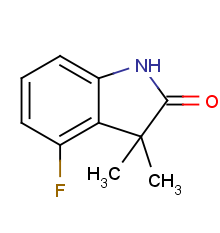 4-fluoro-3,3-dimethylindolin-2-one