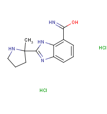 2-[(2r)-2-methylpyrrolidin-2-yl]-1h-benzimidazole-4-carboxamide;dihydrochloride