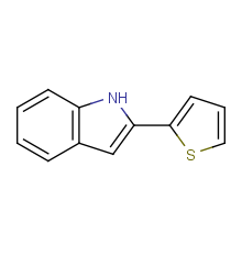 2-(Thiophen-2-yl)-1H-indole
