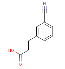3-(3-cyanophenyl)propanoic Acid