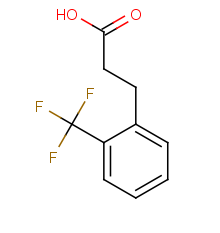 3-[2-(trifluoromethyl)phenyl]propanoic Acid