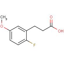 3-(2-Fluoro-5-methoxy-phenyl)-propionic acid