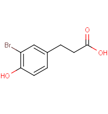 3-(3-Bromo-4-hydroxy-phenyl)-propionic acid