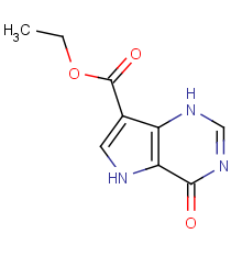 Ethyl 4-oxo-1,5-dihydropyrrolo[3,2-d]pyrimidine-7-carboxylate