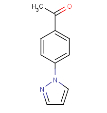 1-(4-(1H-pyrazol-1-yl)phenyl)ethan-1-one