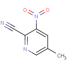 5-methyl-3-nitropyridine-2-carbonitrile