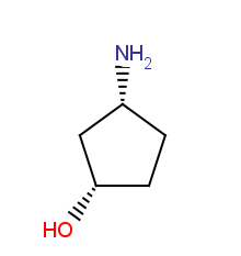 (1s,3r)-3-aminocyclopentan-1-ol