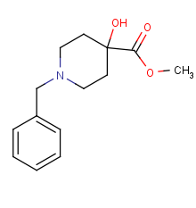 Methyl 1-benzyl-4-hydroxypiperidine-4-carboxylate