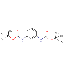 di-tert-butyl 1,3-phenylenedicarbamate