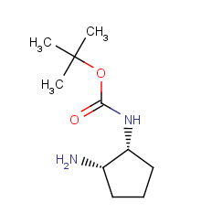 Tert-butyl N-[(1R,2S)-2-aminocyclopentyl]carbamate