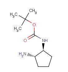 tert-butyl N-[(1S,2S)-2-aminocyclopentyl]carbamate