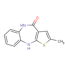 2-methyl-5,10-dihydro-4H-benzo[b]thieno[2,3-e][1,4]diazepin-4-one