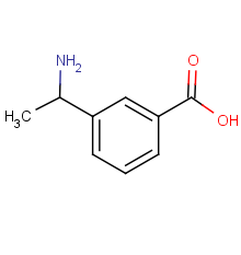 3-(1-aminoethyl)benzoic acid