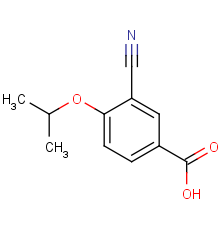 3-cyano-4-propan-2-yloxybenzoic Acid