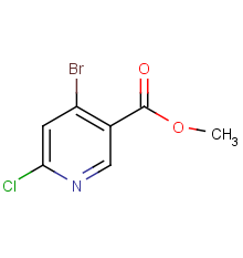 methyl 4-bromo-6-chloronicotinate