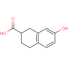 7-hydroxy-1,2,3,4-tetrahydronaphthalene-2-carboxylic Acid