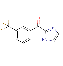 (1H-imidazol-2-yl)(3-(trifluoromethyl)phenyl)methanone