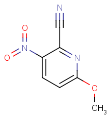 6-methoxy-3-nitropyridine-2-carbonitrile