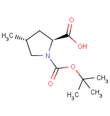 (2S,4R)-N-Boc-4-methylpyrrolidine-2-carboxylic acid