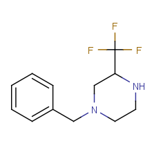 1-benzyl-3-(trifluoromethyl)piperazine