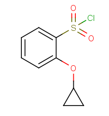 2-cyclopropoxybenzenesulfonyl chloride