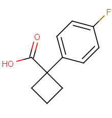 1-(4-fluorophenyl)cyclobutane-1-carboxylic Acid