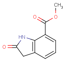 methyl 2-oxo-2,3-dihydro-1H-indole-7-carboxylate