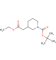 tert-butyl 3-(2-ethoxy-2-oxoethyl)piperidine-1-carboxylate