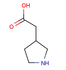 2-(pyrrolidin-3-yl)acetic acid