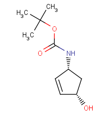 rel-tert-butyl n-[cis-4-hydroxycyclopent-2-en-1-yl]carbamate