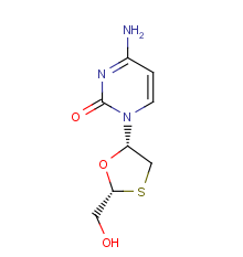 4-amino-1-[(2R,5S)-2-(hydroxymethyl)-1,3-oxathiolan-5-yl]-1,2-dihydropyrimidin-2-one