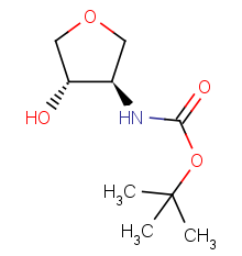 tert-butyl N-[trans-4-hydroxyoxolan-3-yl]carbamate