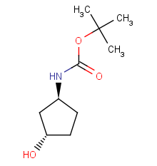 tert-butyl N-[trans-3-hydroxycyclopentyl]carbamate