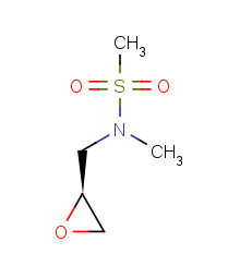 N-methyl-N-{[(2S)-oxiran-2-yl]methyl}methanesulfonamide