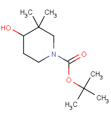 tert-butyl 4-hydroxy-3,3-dimethylpiperidine-1-carboxylate