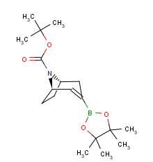tert-butyl 3-(4,4,5,5-tetramethyl-1,3,2-dioxaborolan-2-yl)-8-azabicyclo[3.2.1]oct-2-ene-8-carboxylate