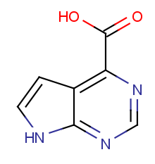7H-pyrrolo[2,3-d]pyrimidine-4-carboxylic acid