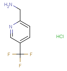 [5-(trifluoromethyl)pyridin-2-yl]methanamine hydrochloride