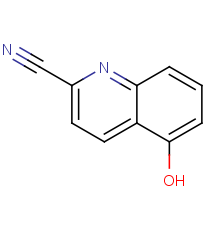 5-hydroxyquinoline-2-carbonitrile