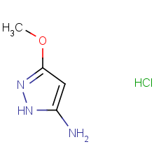 5-methoxy-1H-pyrazol-3-amine hydrochloride
