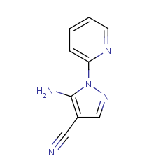 5-amino-1-(pyridin-2-yl)-1H-pyrazole-4-carbonitrile