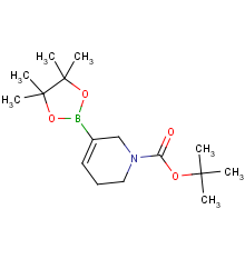 tert-butyl 5-(4,4,5,5-tetramethyl-1,3,2-dioxaborolan-2-yl)-1,2,3,6-tetrahydropyridine-1-carboxylate