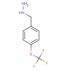{[4-(trifluoromethoxy)phenyl]methyl}hydrazine dihydrochloride