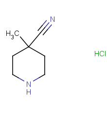 4-methylpiperidine-4-carbonitrile hydrochloride