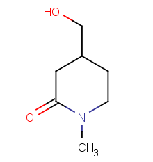 4-(hydroxymethyl)-1-methylpiperidin-2-one