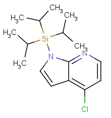 4-chloro-1-[tris(propan-2-yl)silyl]-1H-pyrrolo[2,3-b]pyridine