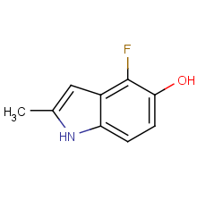 4-fluoro-2-methyl-1H-indol-5-ol