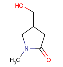 4-(hydroxymethyl)-1-methylpyrrolidin-2-one