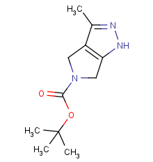 tert-butyl 3-methyl-1H,4H,5H,6H-pyrrolo[3,4-c]pyrazole-5-carboxylate