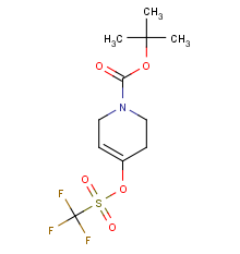 1(2h)-pyridinecarboxylic acid, 3,6-dihydro-4-[[(trifluoromethyl)sulfonyl]oxy]-, 1,1-dimethylethyl ester